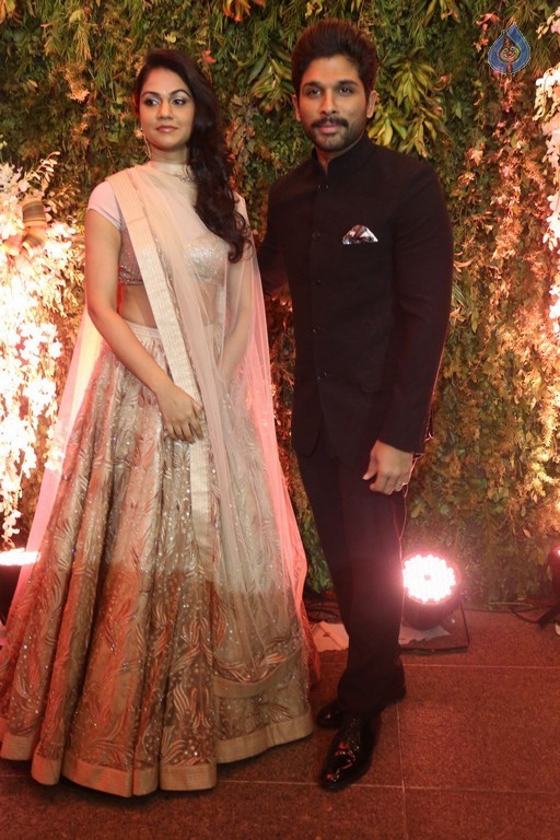 Celebrities at Sreeja Reception Photos 3 - 15 / 61 photos