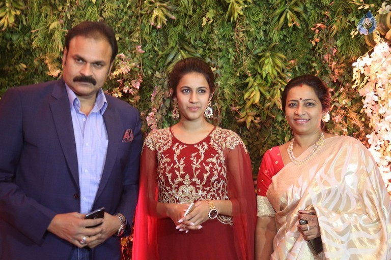 Celebrities at Sreeja Reception Photos 3 - 22 / 61 photos