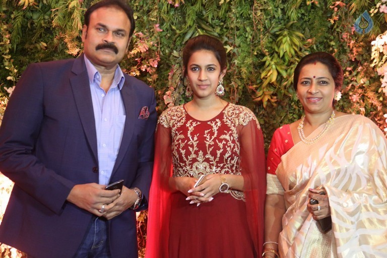Celebrities at Sreeja Reception Photos 3 - 24 / 61 photos