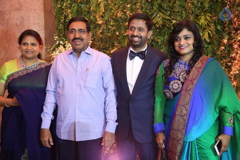 Celebrities at Sreeja Reception Photos 3 - 28 / 61 photos