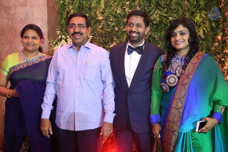 Celebrities at Sreeja Reception Photos 3 - 58 / 61 photos