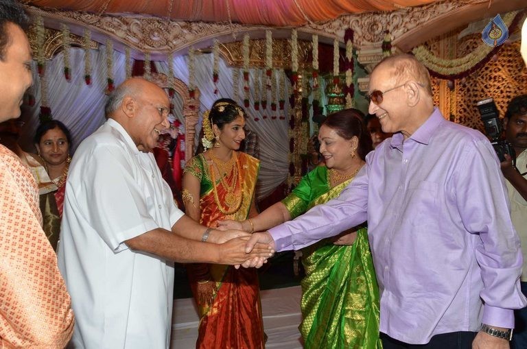 Celebrities at Sri Divya and Sai Nikhilesh Wedding 1 - 56 / 62 photos
