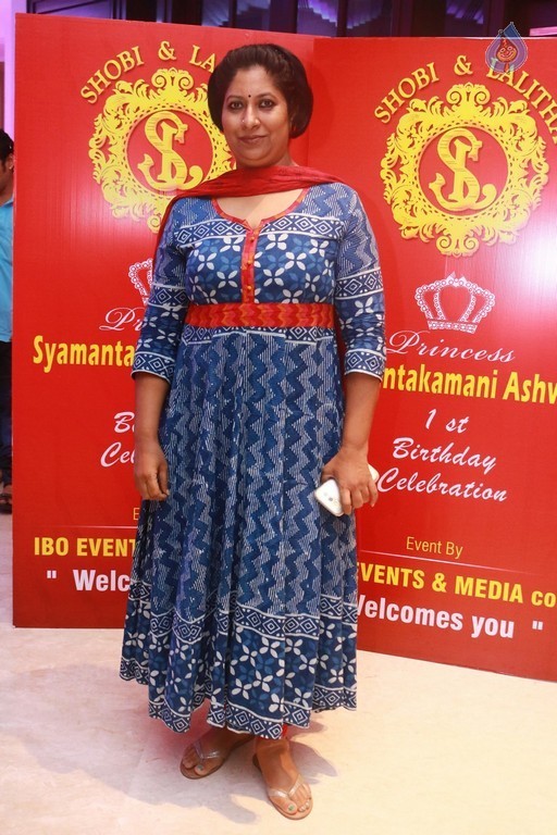 Celebrities at Syamantakamani Ashvika Birthday - 51 / 84 photos