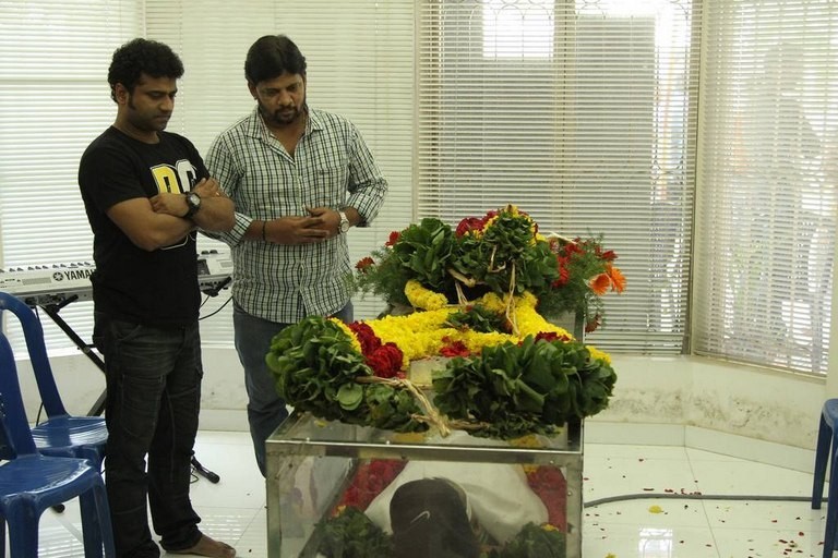 Celebrities Paid Homage to Sathyamurthy - 2 / 27 photos
