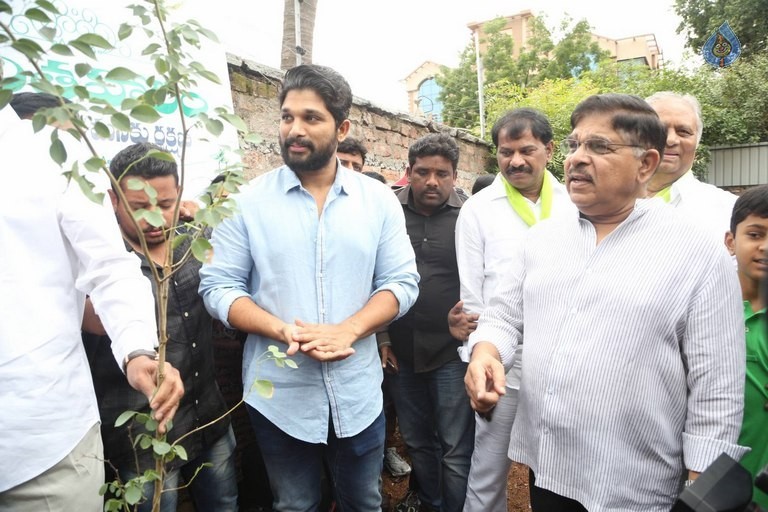 Celebrities Participates in Haritha Haram Program - 3 / 100 photos