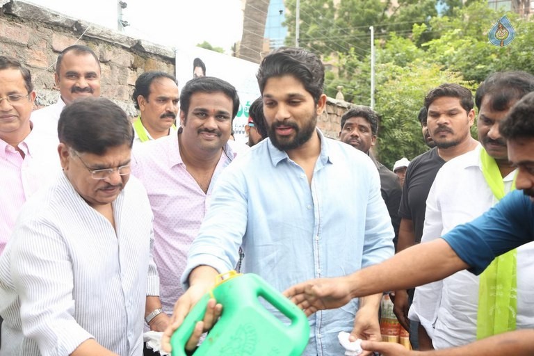 Celebrities Participates in Haritha Haram Program - 15 / 100 photos