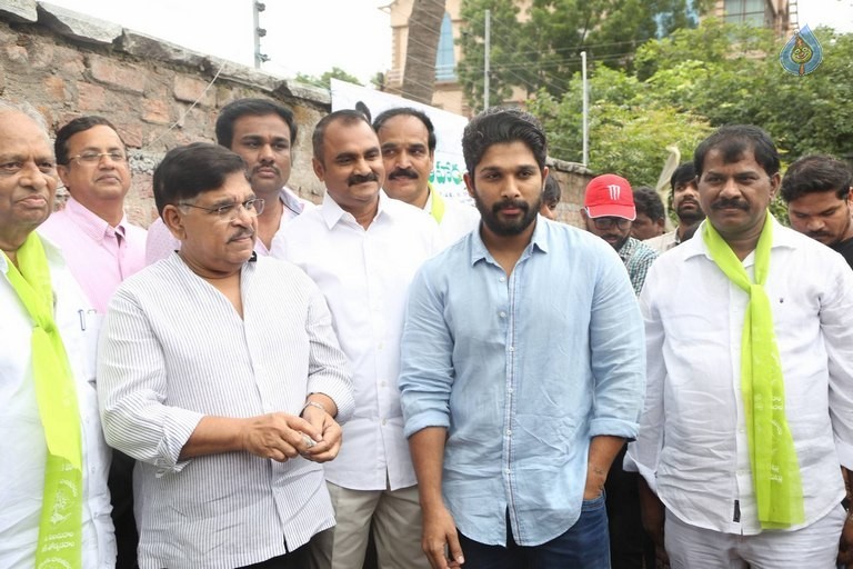 Celebrities Participates in Haritha Haram Program - 25 / 100 photos