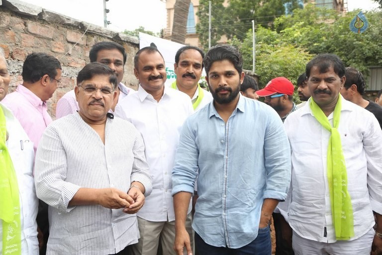 Celebrities Participates in Haritha Haram Program - 29 / 100 photos