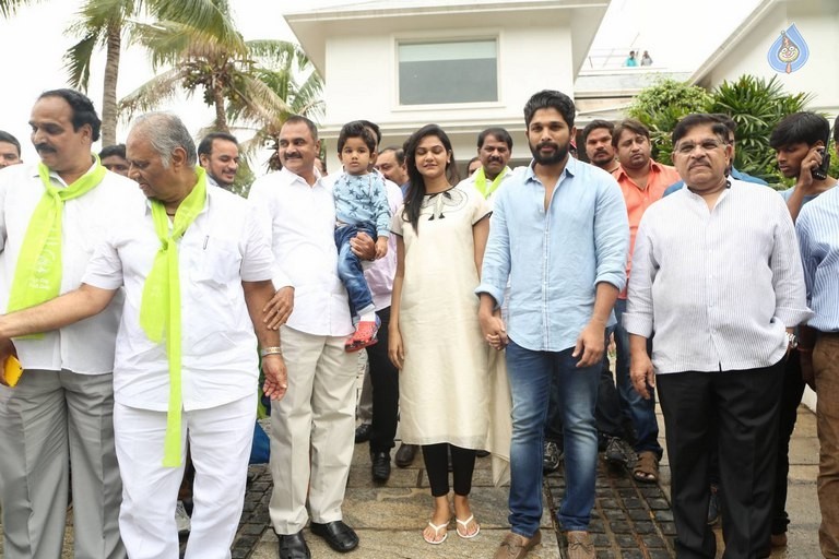 Celebrities Participates in Haritha Haram Program - 64 / 100 photos