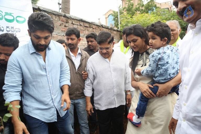 Celebrities Participates in Haritha Haram Program - 89 / 100 photos