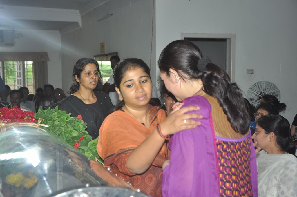 Celebrities Pay Last Respects to Manjula - 216 / 219 photos