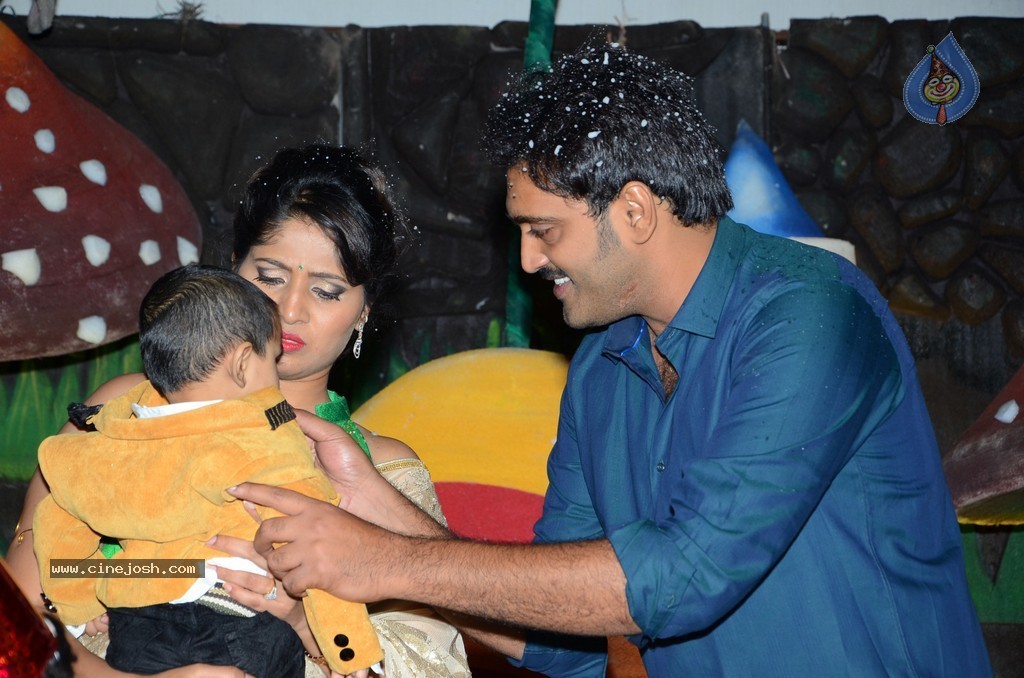 Celebs at Actor Ajay Son 1st Bday Event - 126 / 232 photos
