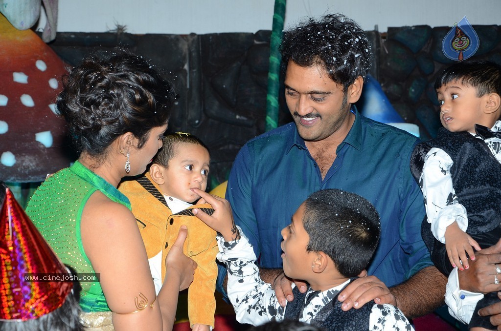 Celebs at Actor Ajay Son 1st Bday Event - 140 / 232 photos
