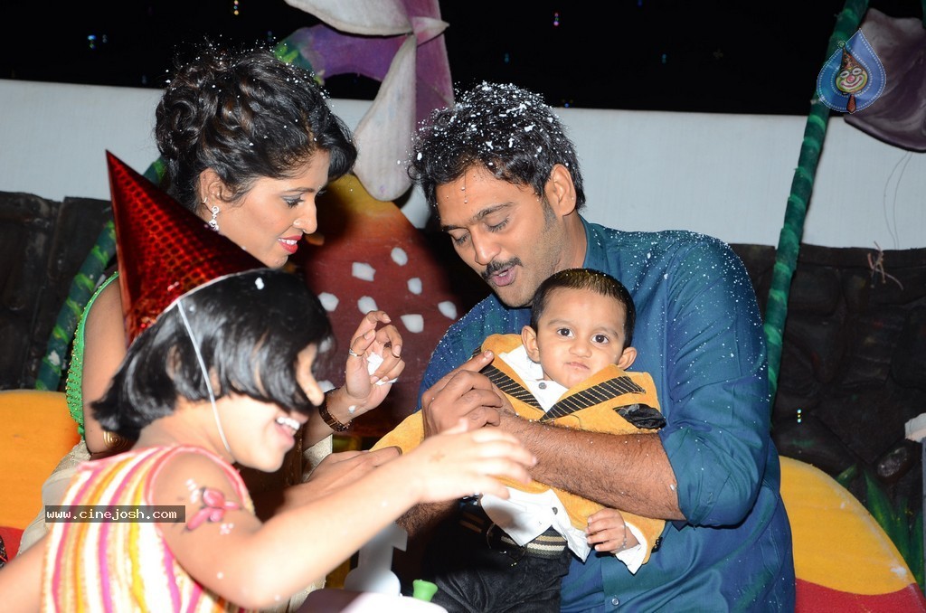 Celebs at Actor Ajay Son 1st Bday Event - 158 / 232 photos