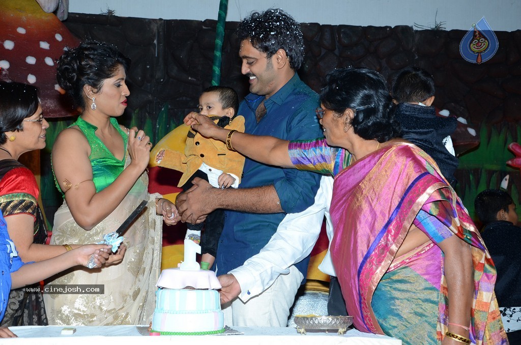 Celebs at Actor Ajay Son 1st Bday Event - 223 / 232 photos