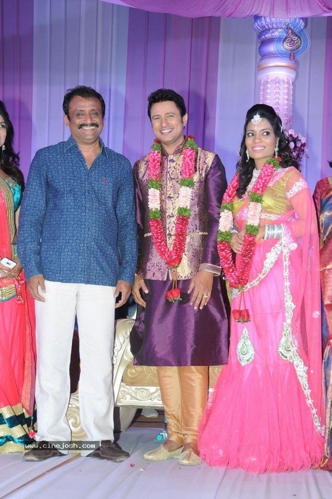 Celebs at Raja Wedding Reception - 4 / 148 photos