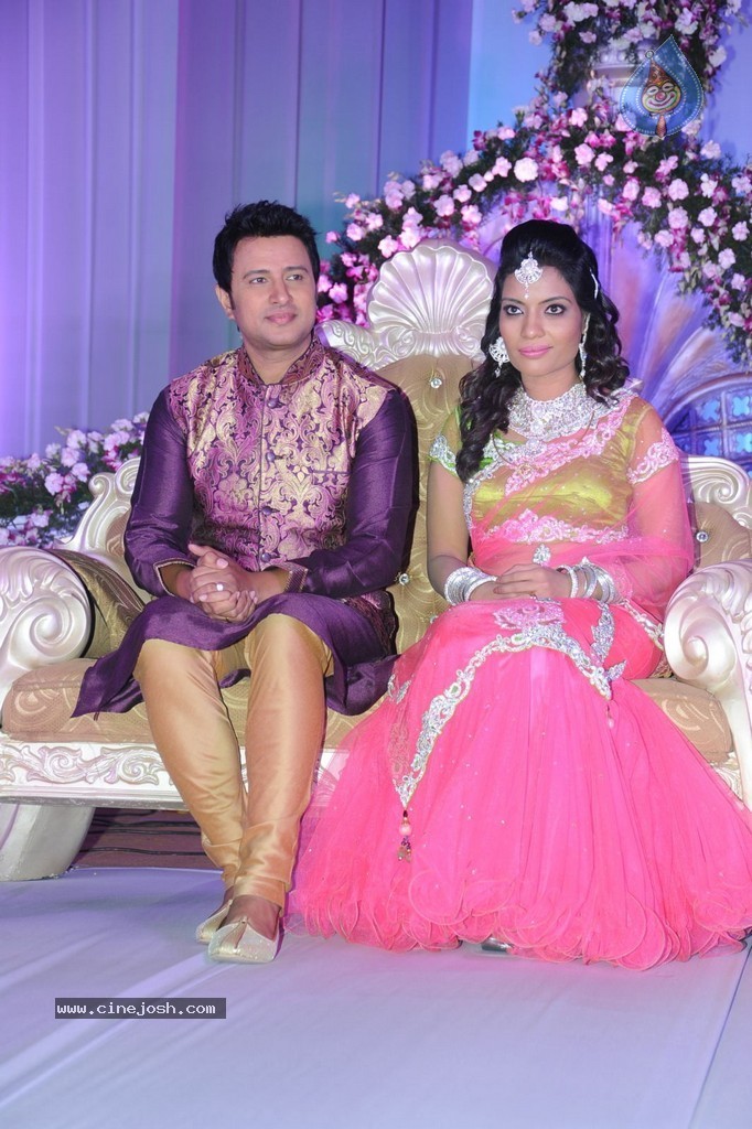 Celebs at Raja Wedding Reception - 6 / 148 photos