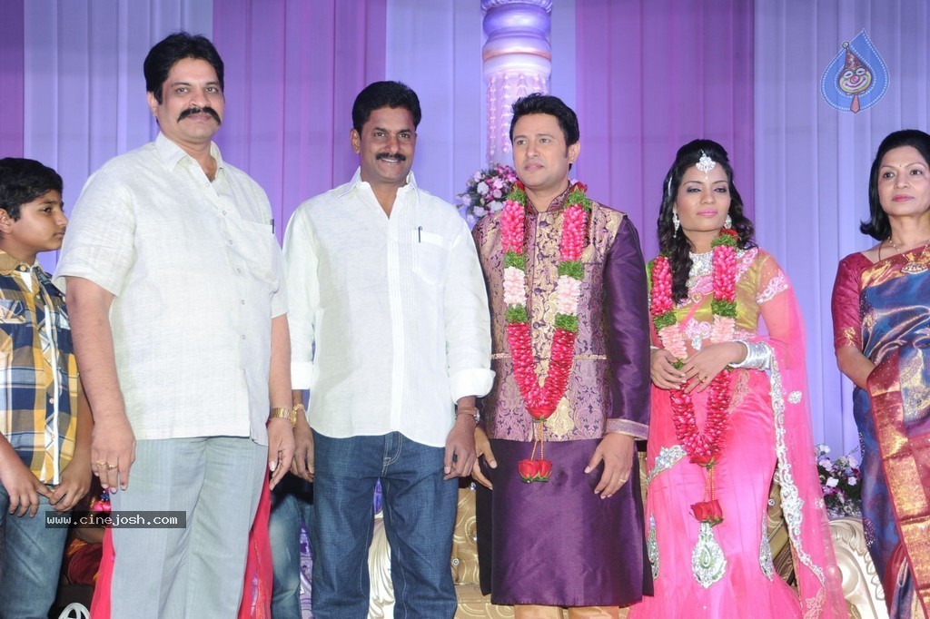 Celebs at Raja Wedding Reception - 18 / 148 photos