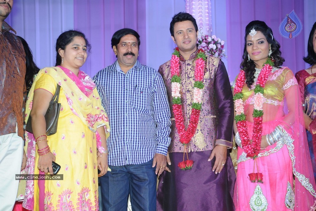 Celebs at Raja Wedding Reception - 21 / 148 photos