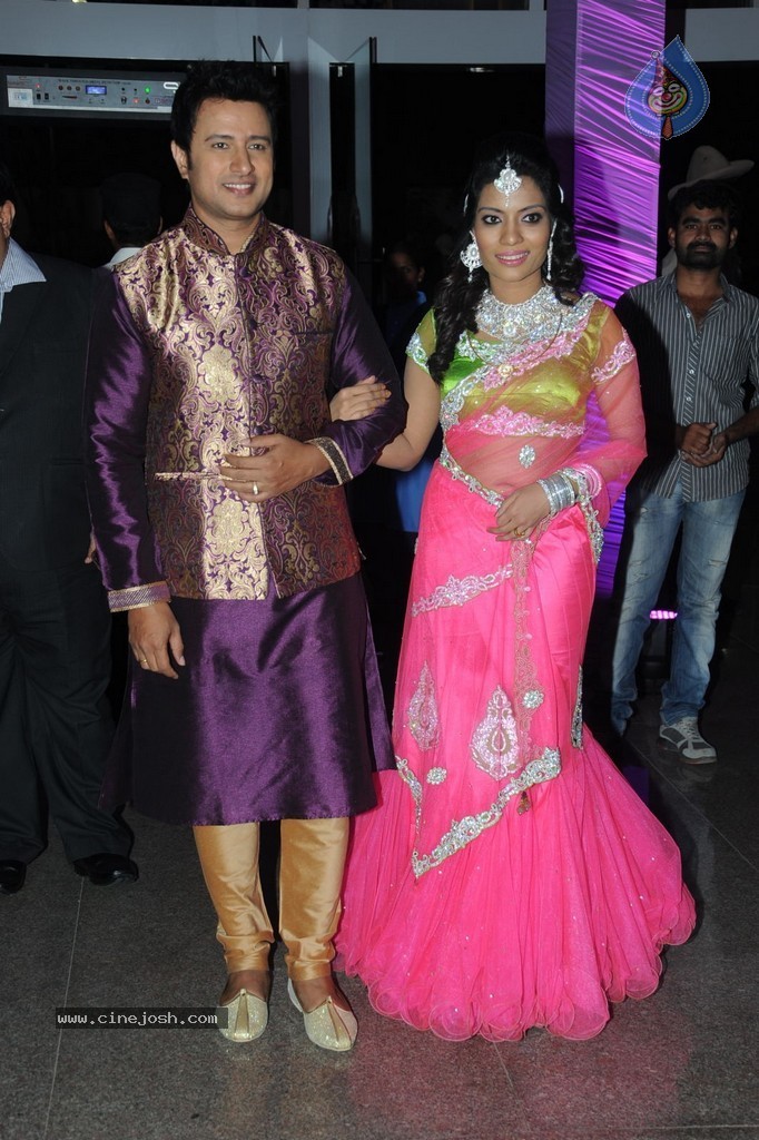 Celebs at Raja Wedding Reception - 23 / 148 photos