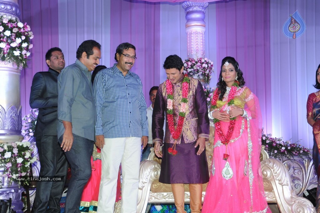 Celebs at Raja Wedding Reception - 27 / 148 photos