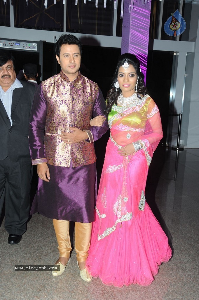 Celebs at Raja Wedding Reception - 29 / 148 photos