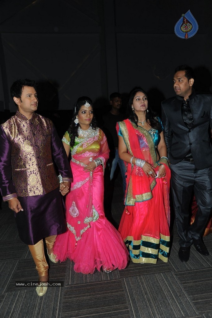 Celebs at Raja Wedding Reception - 39 / 148 photos