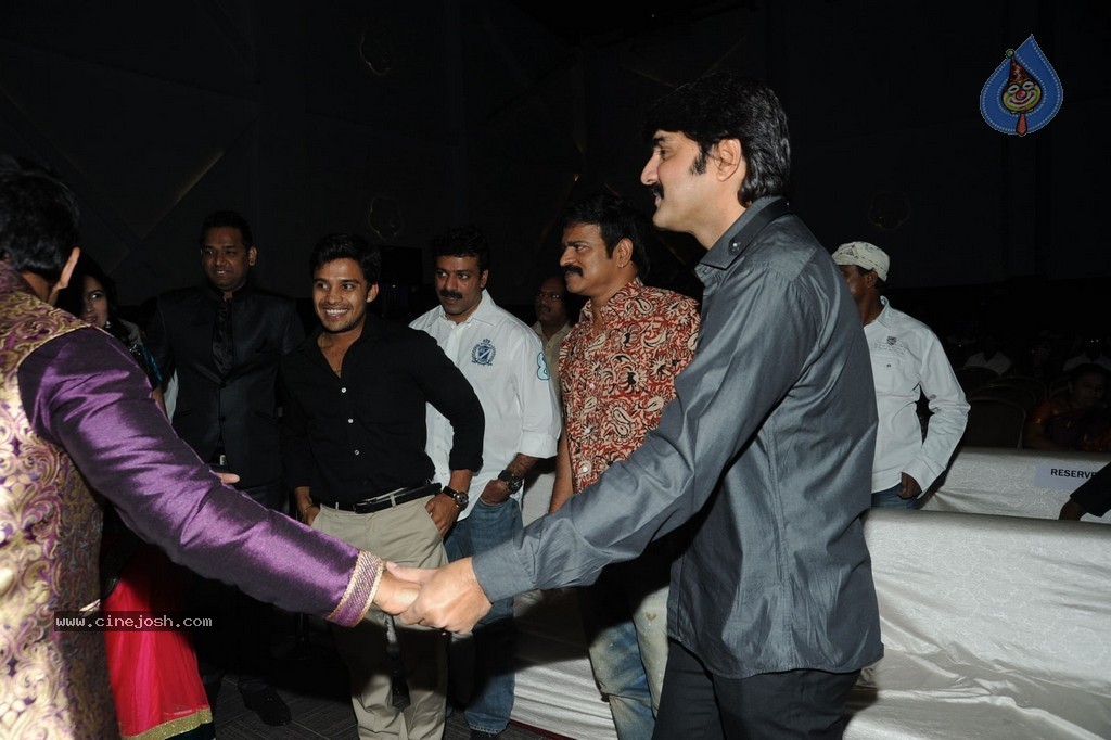 Celebs at Raja Wedding Reception - 45 / 148 photos