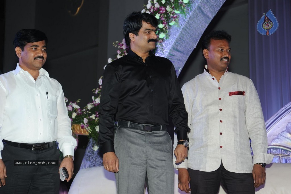 Celebs at Raja Wedding Reception - 54 / 148 photos