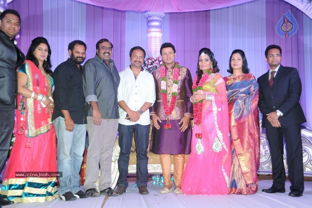 Celebs at Raja Wedding Reception - 63 / 148 photos