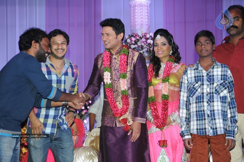 Celebs at Raja Wedding Reception - 66 / 148 photos