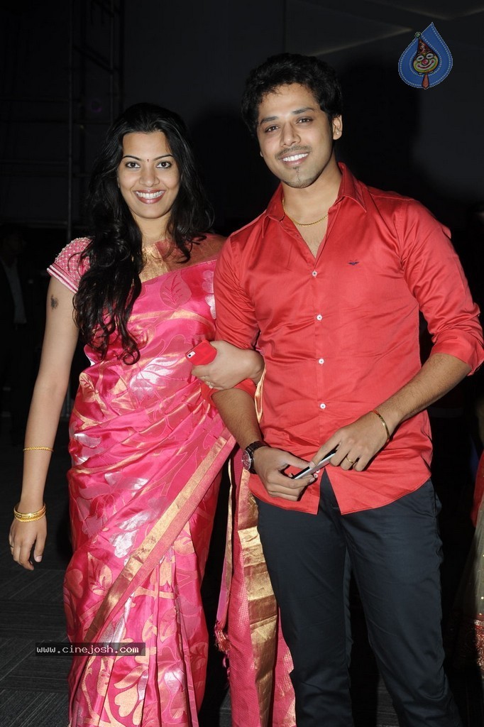 Celebs at Raja Wedding Reception - 76 / 148 photos