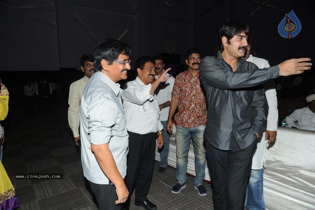 Celebs at Raja Wedding Reception - 122 / 148 photos