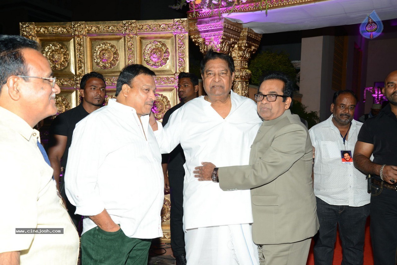 Celebs at Rajendra Prasad Son Wedding Reception 01 - 16 / 90 photos