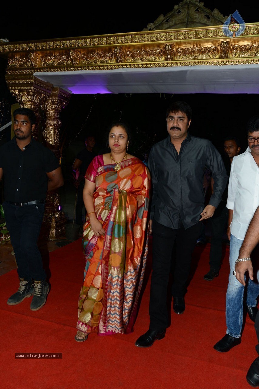 Celebs at Rajendra Prasad Son Wedding Reception 01 - 26 / 90 photos