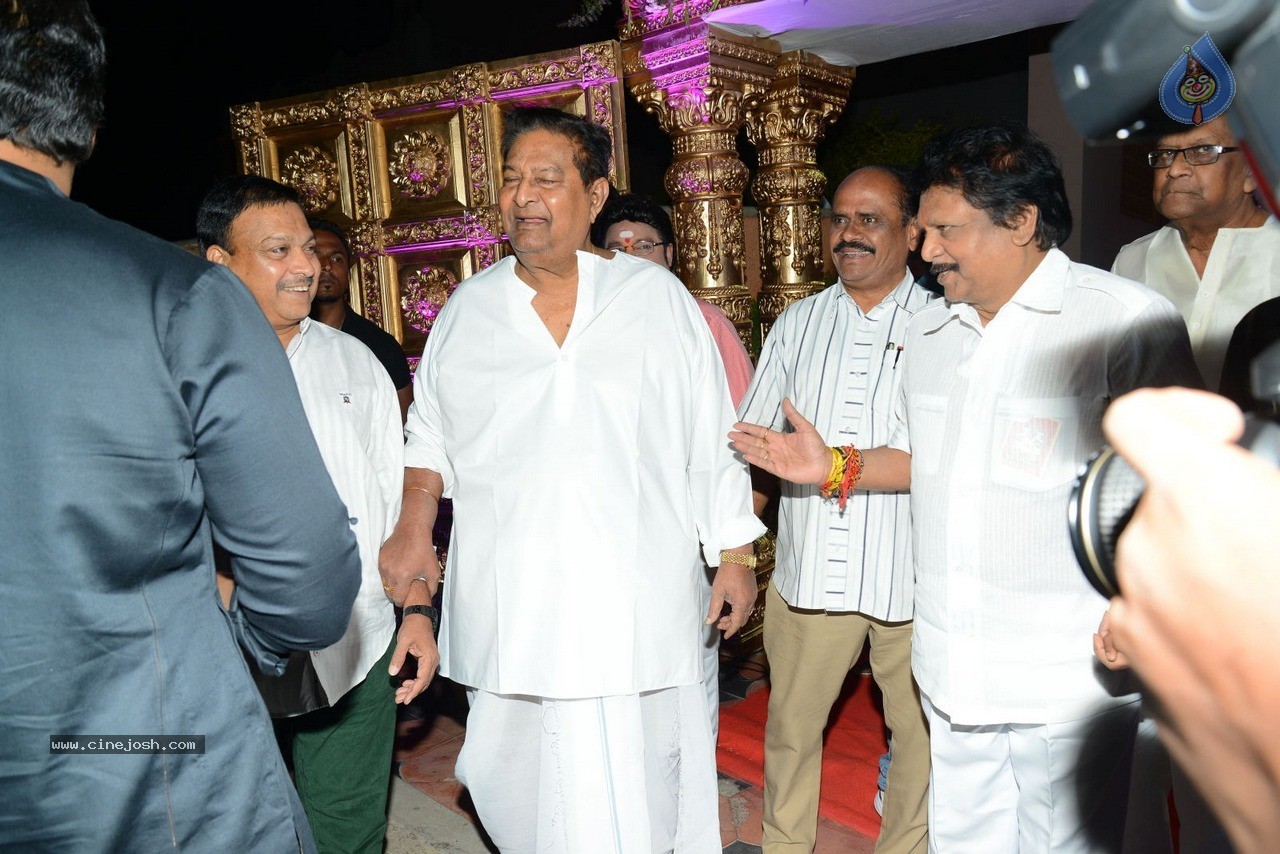 Celebs at Rajendra Prasad Son Wedding Reception 01 - 81 / 90 photos