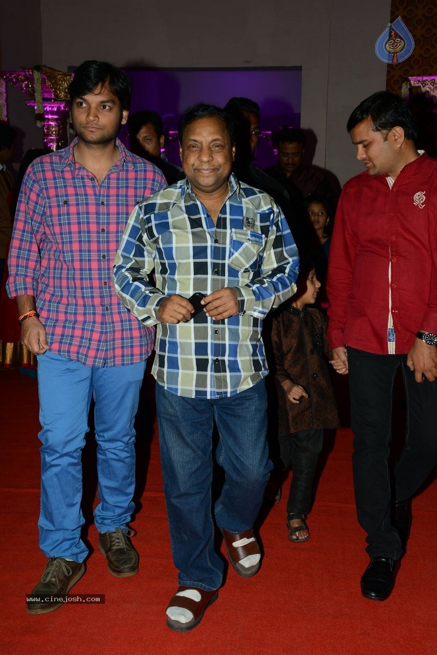 Celebs at Rajendra Prasad Son Wedding Reception 02 - 11 / 75 photos