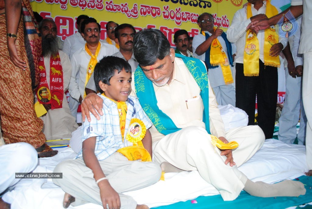 Chandrababu Indefinite Fast Photos - 13 / 83 photos