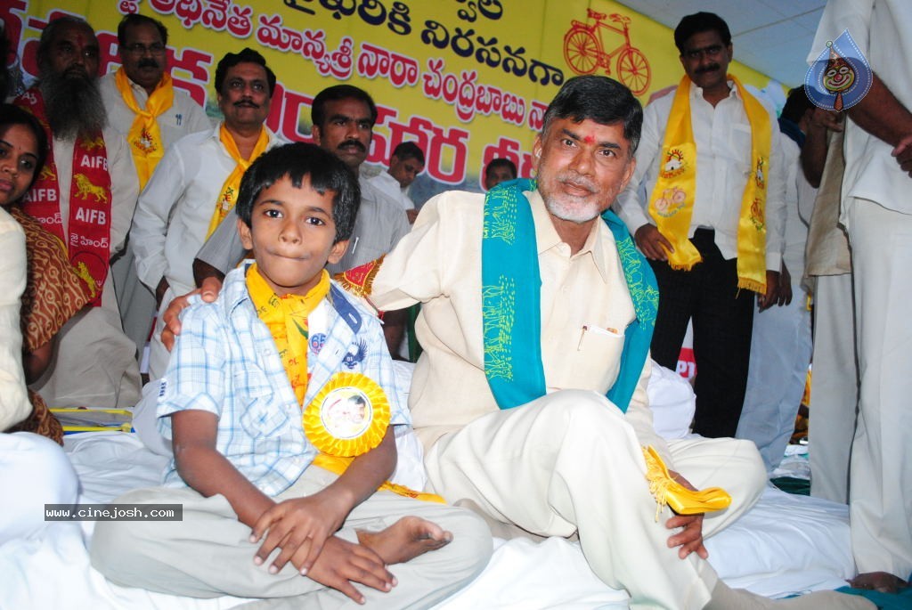 Chandrababu Indefinite Fast Photos - 24 / 83 photos