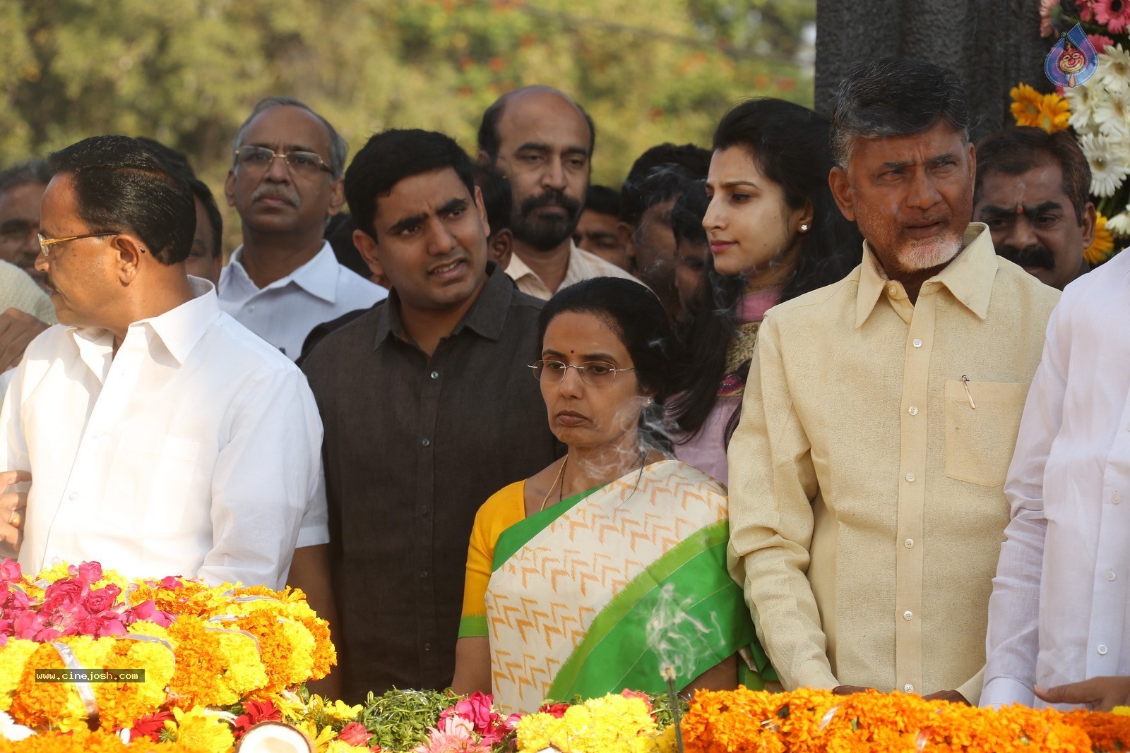 Chandrababu Naidu Family at NTR Ghat - 35 / 90 photos