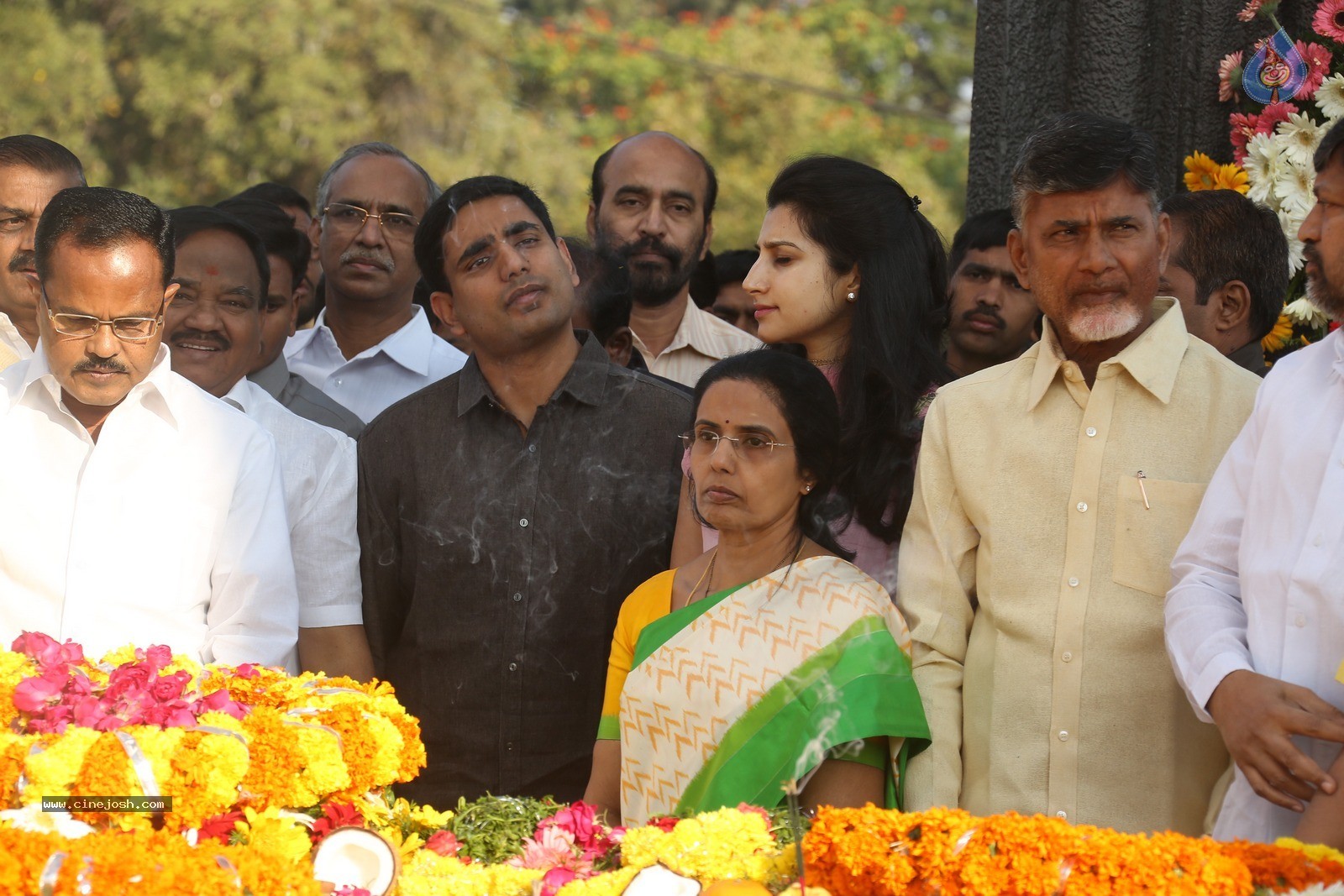 Chandrababu Naidu Family at NTR Ghat - 42 / 90 photos