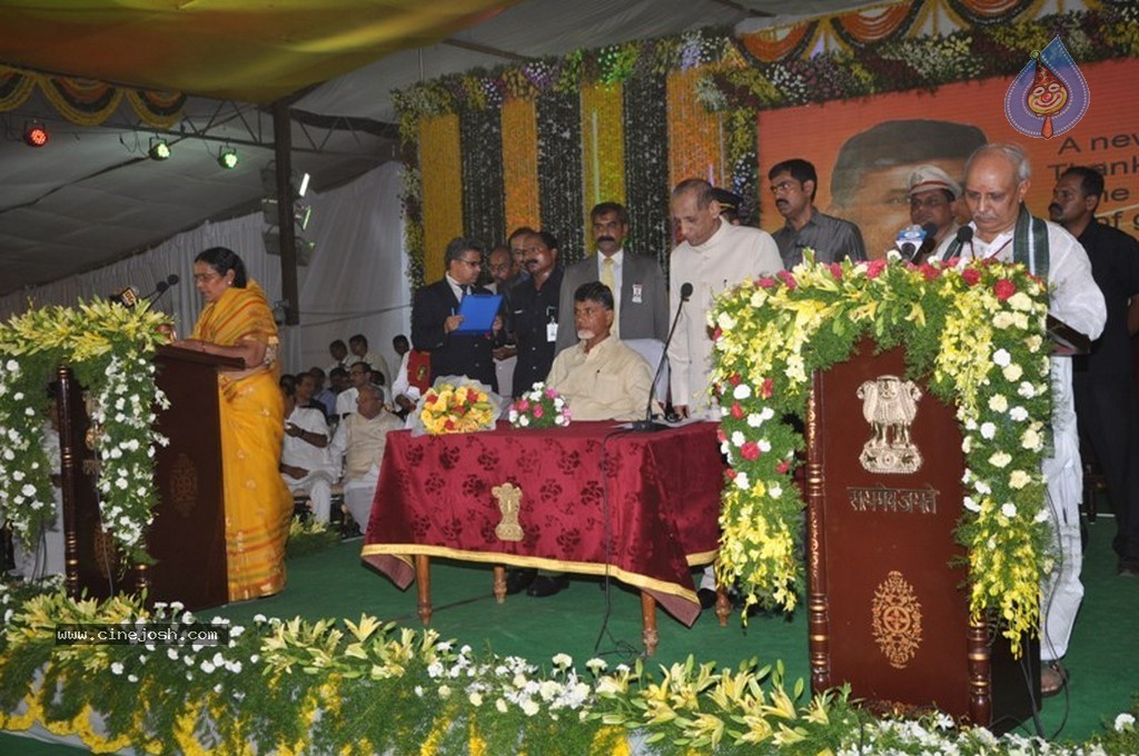Chandrababu Naidu Sworn in as Andhra Pradesh CM - 35 / 150 photos
