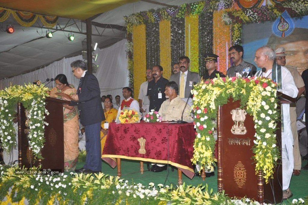 Chandrababu Naidu Sworn in as Andhra Pradesh CM - 38 / 150 photos