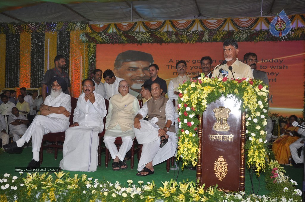 Chandrababu Naidu Sworn in as Andhra Pradesh CM - 136 / 150 photos