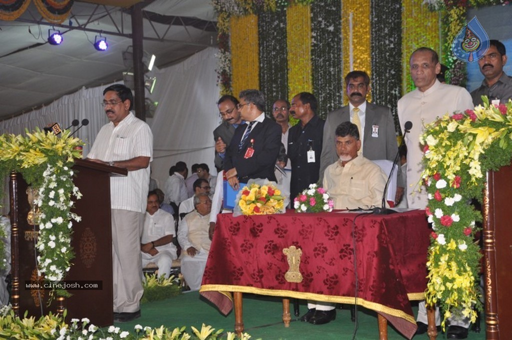 Chandrababu Naidu Sworn in as Andhra Pradesh CM - 144 / 150 photos
