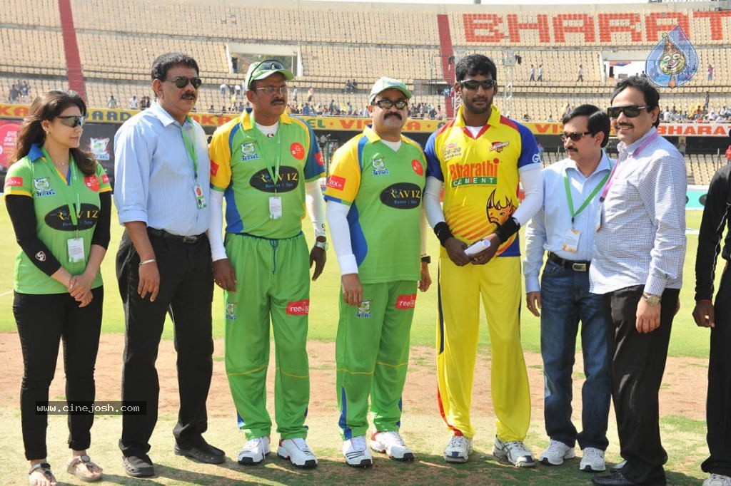 Chennai Rhinos Vs Kerala Strikers Match Photos 01 - 122 / 131 photos