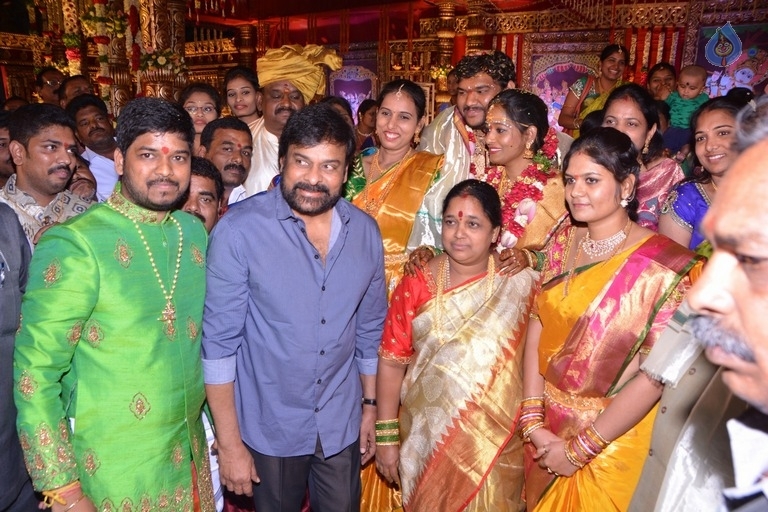 Chinna Srisailam Yadav Daughter Vanaja Wedding Photos - 41 / 83 photos