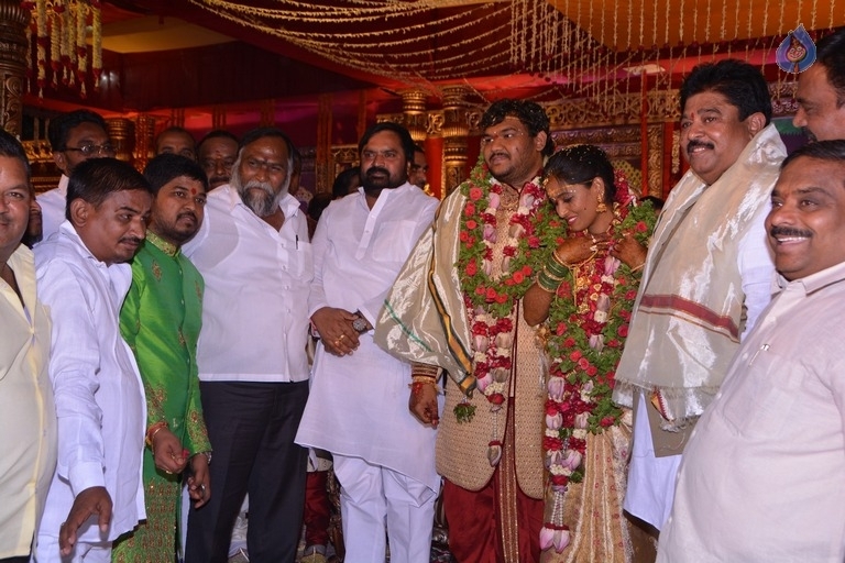 Chinna Srisailam Yadav Daughter Vanaja Wedding Photos - 56 / 83 photos