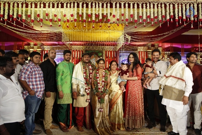 Chinna Srisailam Yadav Daughter Vanaja Wedding Photos - 71 / 83 photos