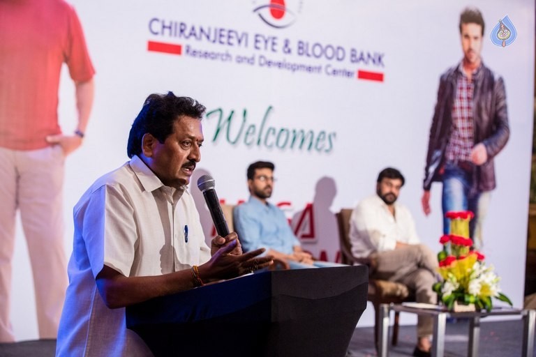 Chiranjeevi and Ram Charan Thanked The Blood Donors - 9 / 21 photos